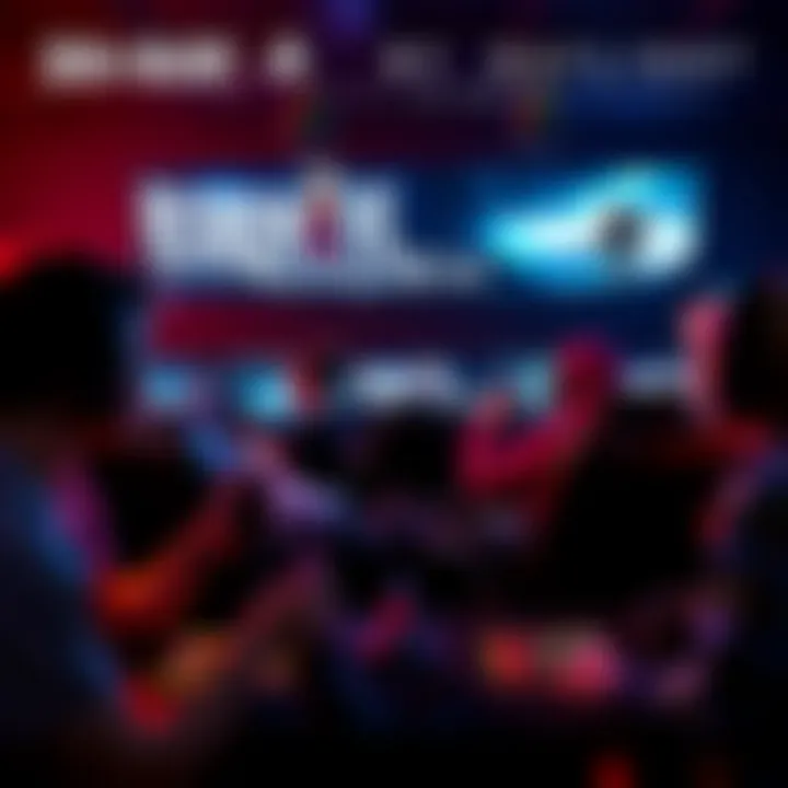 A group of players engaged in a gaming session, showcasing the transition from Dead by Daylight to Resident Evil Requiem, with both game logos visible on their screens.