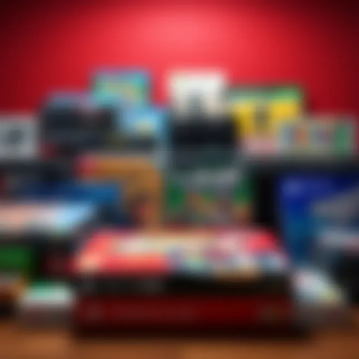 Games People Avoid A collection of game boxes representing genres that people refuse to play, including horror, sports, and puzzle games.