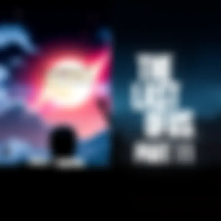 A split screen showing scenes from Ghost of Tsushima on one side and The Last of Us Part 1 on the other, highlighting their unique styles and gameplay elements