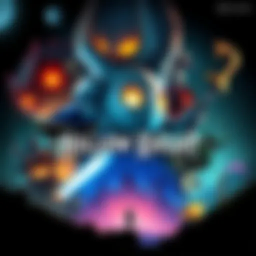 Collage of characters and scenes from 2D games with exploration and boss battles