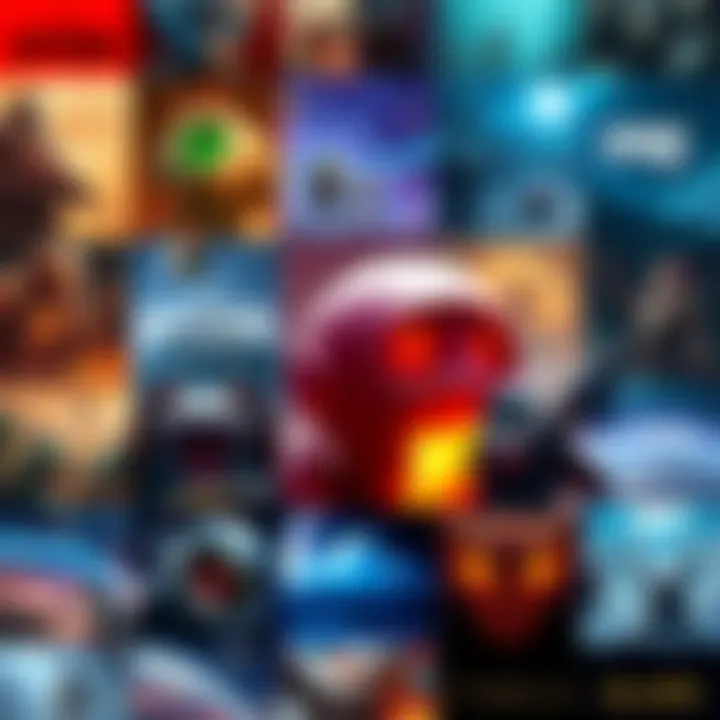 Games Similar to Spore A collage of game covers for titles like Ancestors and other alternatives to Spore, showcasing vibrant art styles and gameplay themes.