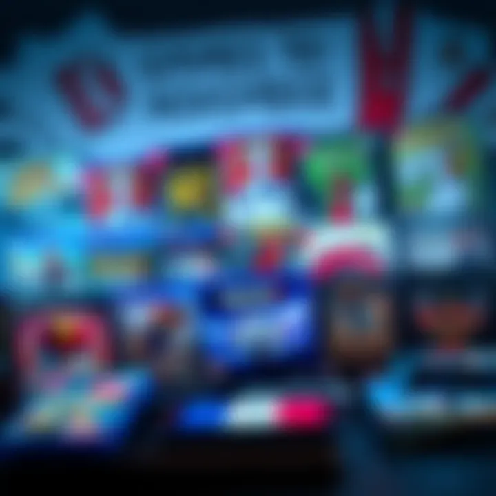 A collection of video game covers featuring titles people want to platinum, with enthusiasm and strategy notes in the background.