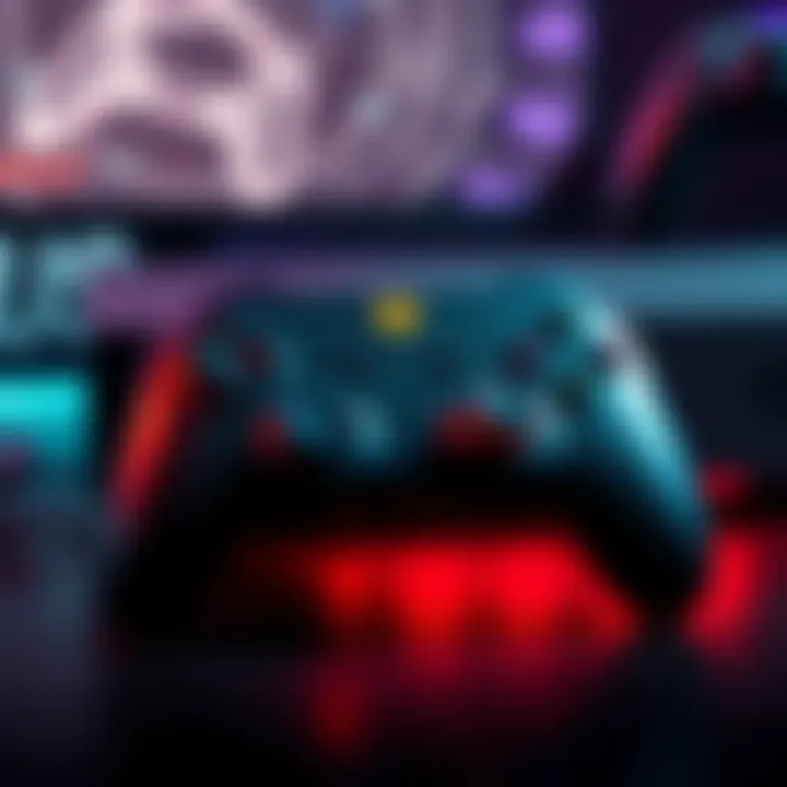 A Gamesir Cyclone 2 controller in front of a gaming console, highlighting issues with controller support.