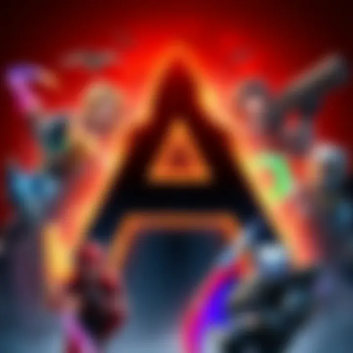 Gaming characters starting with A Collage of popular gaming characters whose names start with the letter A, showcasing their distinct styles and traits