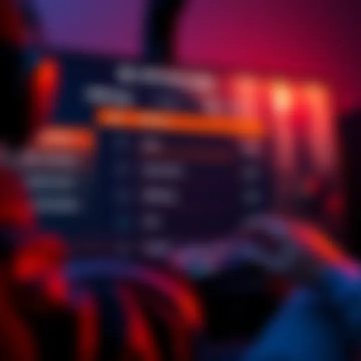 A player adjusting game settings for difficulty levels on a screen, with options for solo and PvE gameplay visible.