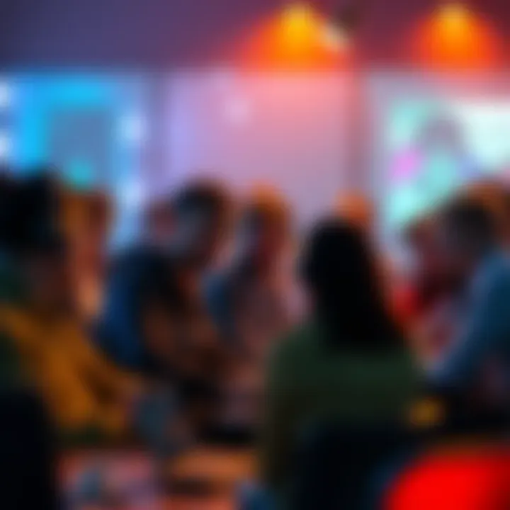 A group of gamers chatting and sharing game suggestions in a forum setting.