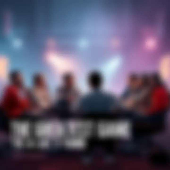 A group of people gathered around a table discussing their favorite video games, expressing opinions and ideas about the greatest game of all time.