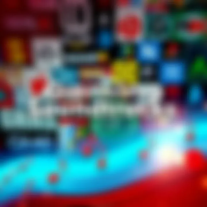 A collage of iconic video game soundtracks with game logos and musical notes