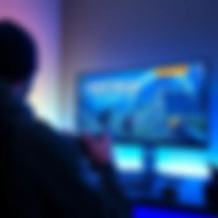 A gamer playing Ghost Recon Wildlands on a Windows 11 computer, showing the game's graphics on the screen.