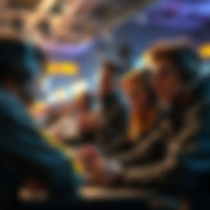 Group of gamers discussing competitive timings for gold and silver achievements in a lively forum setting.