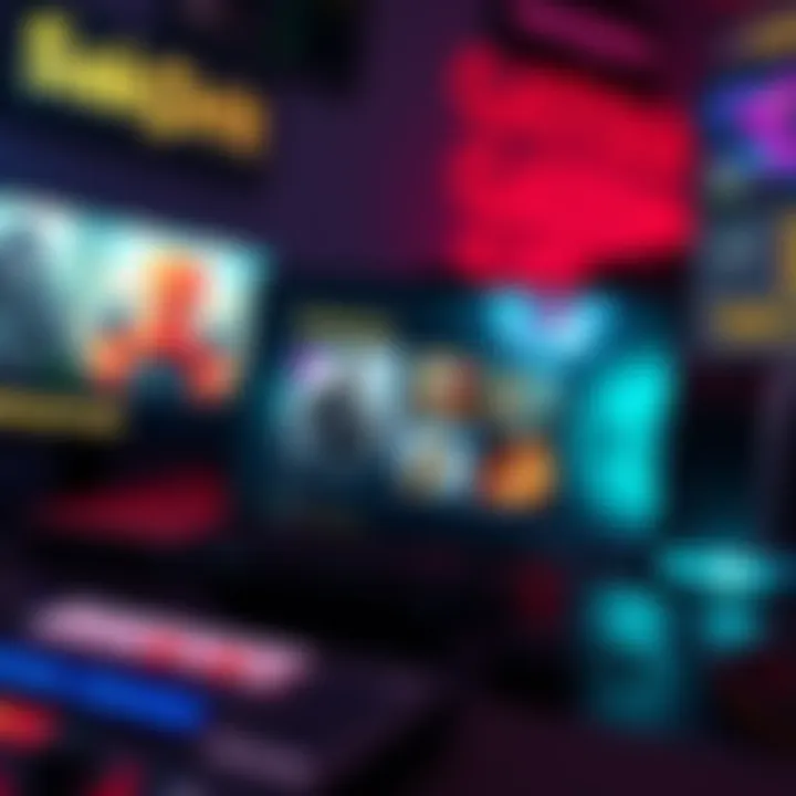 A screenshot showcasing the new game add-on with highlighted features on the screen and exciting visuals around it