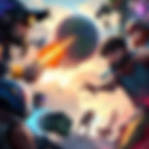 A collection of different gaming characters and scenes from various free games