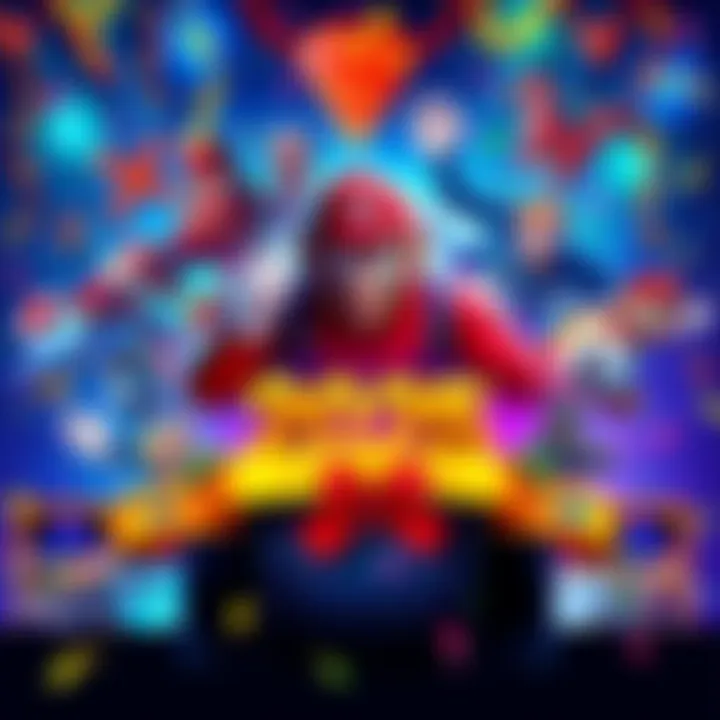 Gaming Anniversaries Celebration A vibrant collage of iconic video game characters and logos celebrating their anniversaries in 2025, with festive decorations and confetti in the background.