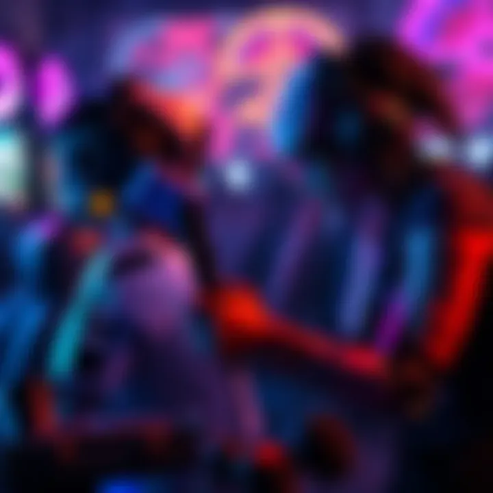 A gamer plays against a digital bot in a video game, showcasing the training experience of practicing with AI opponents.