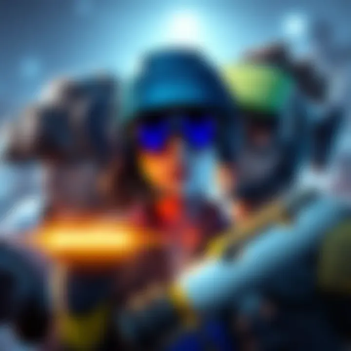 A collage of characters from popular games like Dead by Daylight, Geoguesser, and Overwatch, showcasing different personalities and styles.