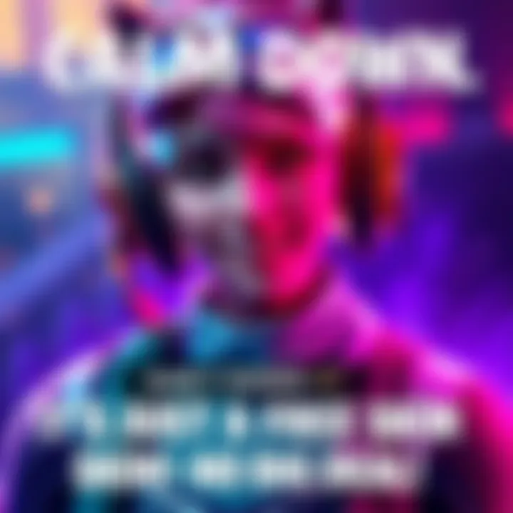 A vibrant gaming character showcasing a new cosmetic skin, emphasizing excitement over visual changes.