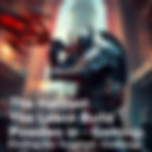 A character in heavy armor wielding an oversized weapon, showcasing a challenging build in a fantasy game setting