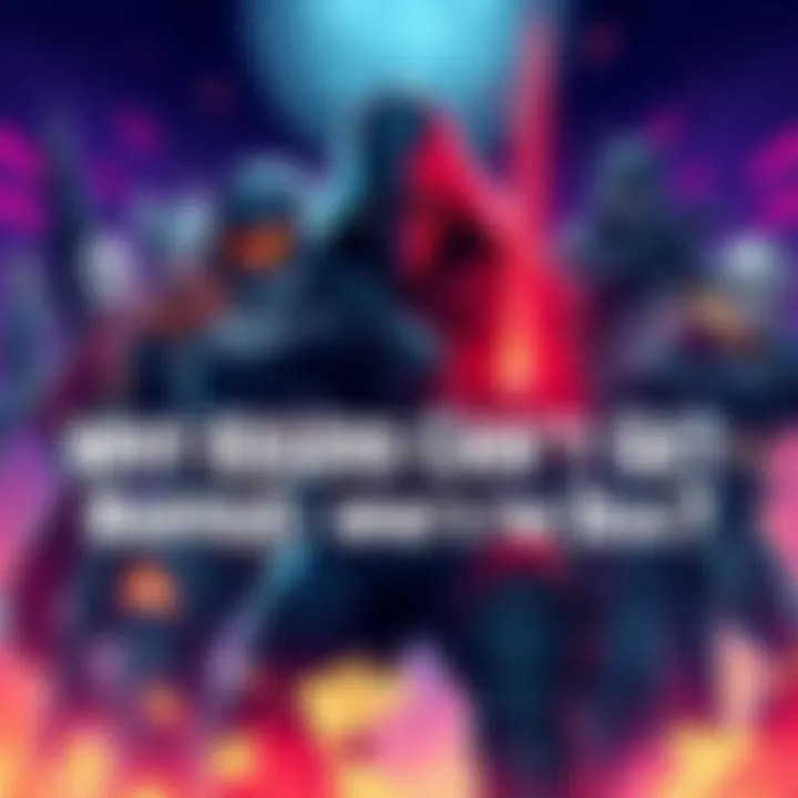 Illustration of gaming killer characters showing their restricted abilities and stats, highlighting the concept of balance in game design.