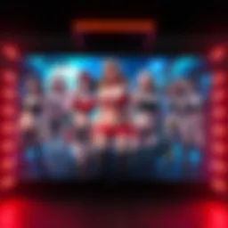 An image showing a video game screen with female characters in detailed outfits, highlighting a recent patch update and player feedback.