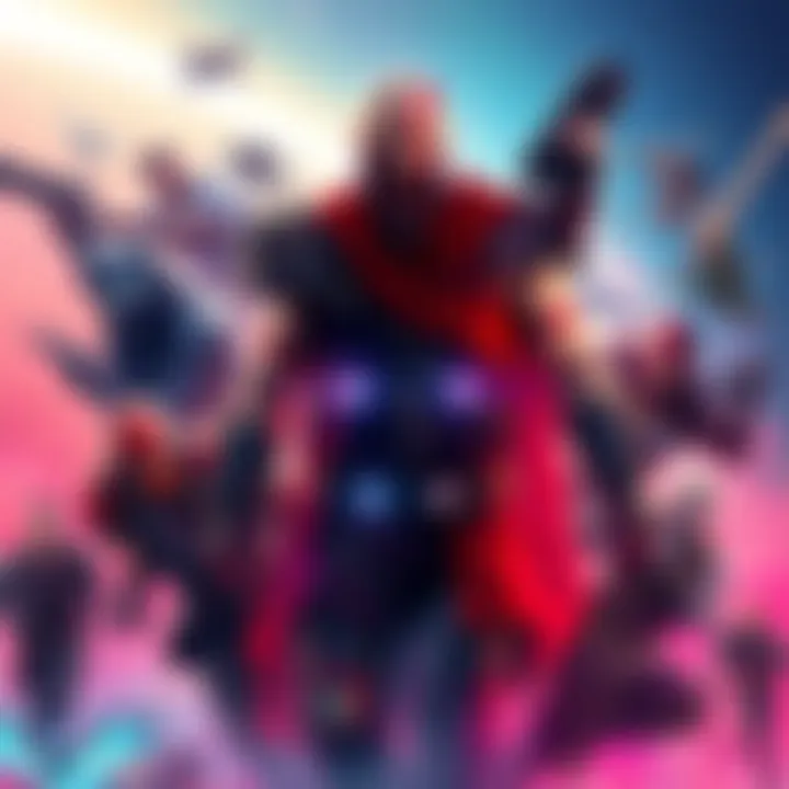 A vibrant illustration showcasing iconic gaming characters re-emerging in a dynamic style, hinting at excitement and nostalgia among gamers.