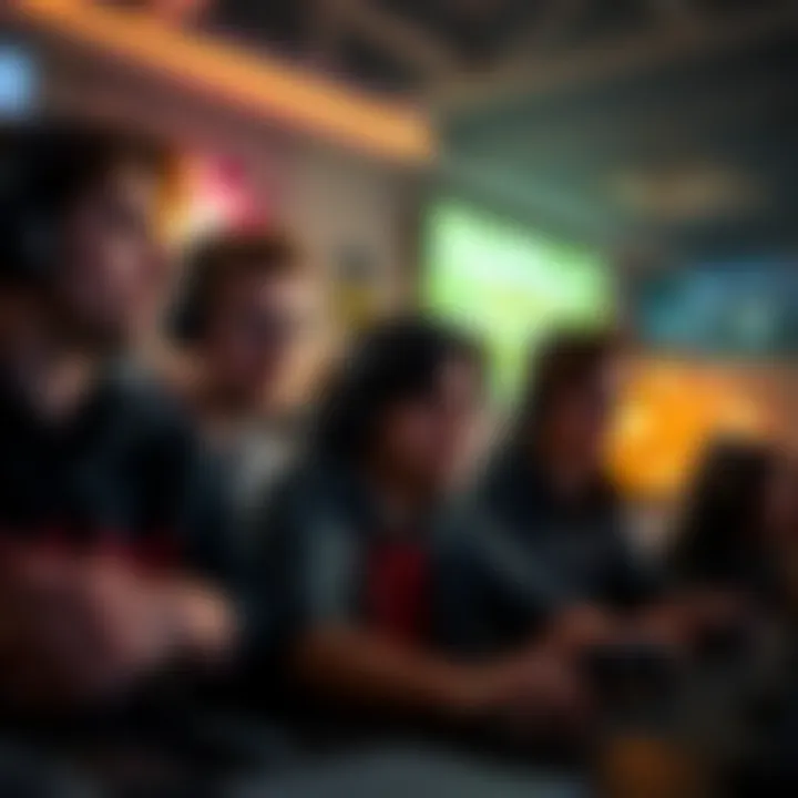 A group of online gamers expressing frustration about toxic behavior and discrimination in a multiplayer game
