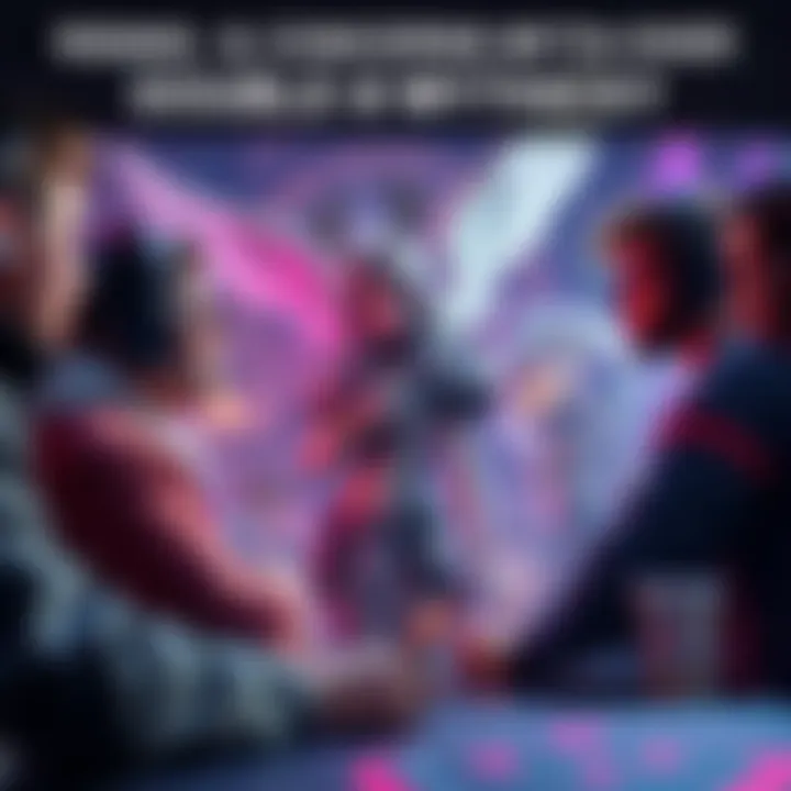 Group of gamers expressing concerns about the character Mercy and double mythics in gameplay.