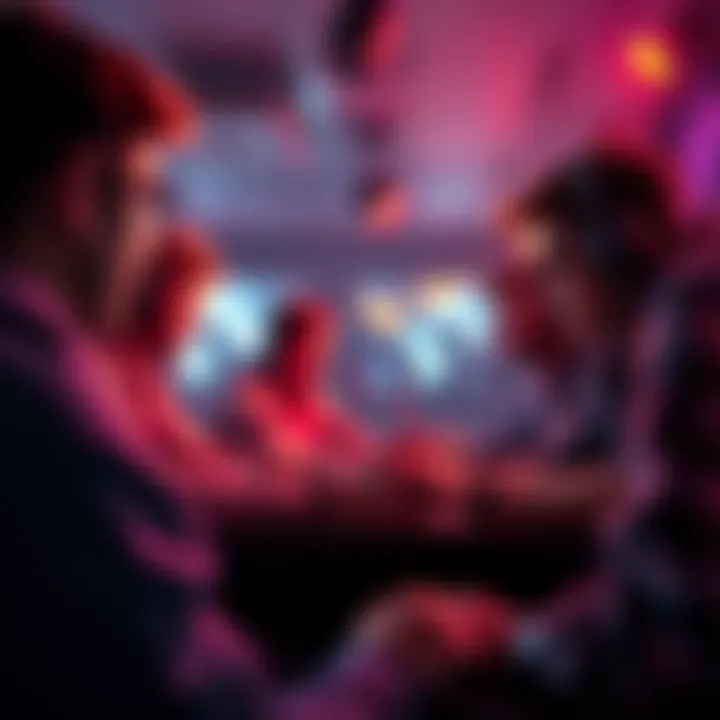 A heated discussion about ping difference in gaming, with players engaged in debate and analysis on a forum.