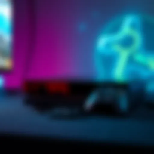 A modern gaming console displayed without a disc drive, symbolizing the shift towards digital gaming