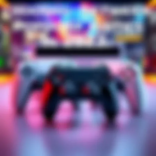 Three different gaming consoles displayed with their controllers, each representing a popular game choice for 2025.
