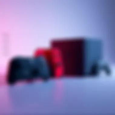 A chart showing rising prices for Nintendo Switch 2 and Xbox Series X/S next to a PS5 console.