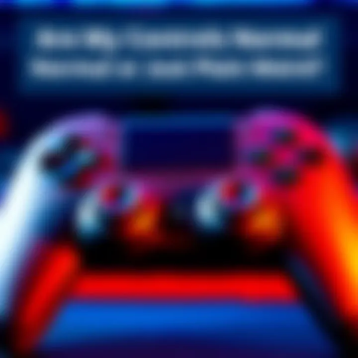 Close-up of a gaming controller showing different button layouts and configurations to represent user preferences.