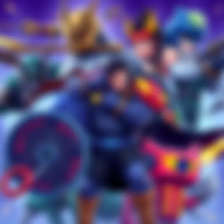 Gaming Crossovers Critique An illustration showing various gaming characters from different franchises mixed together, highlighting the clash of styles and aesthetics.