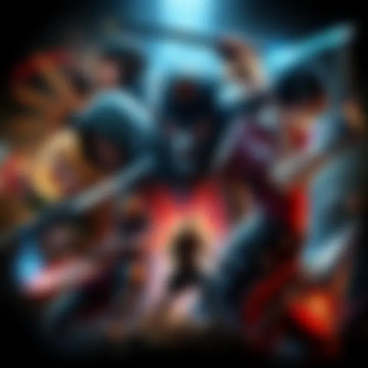 A collage of gaming characters from Bloodstained, Aria of Sorrow, and Sekiro engaging in action-packed scenes.