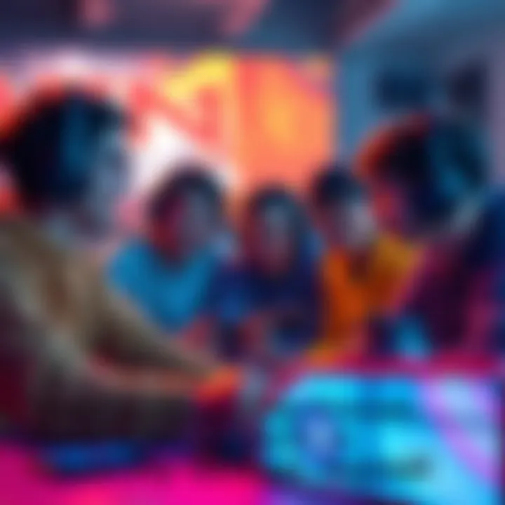 Gaming Friends Streaming Together Group of gamers playing ZB and BR on big maps while streaming live