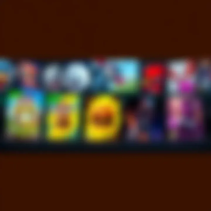 A vibrant display of popular video game covers including Godlike Burger and Dreamscaper