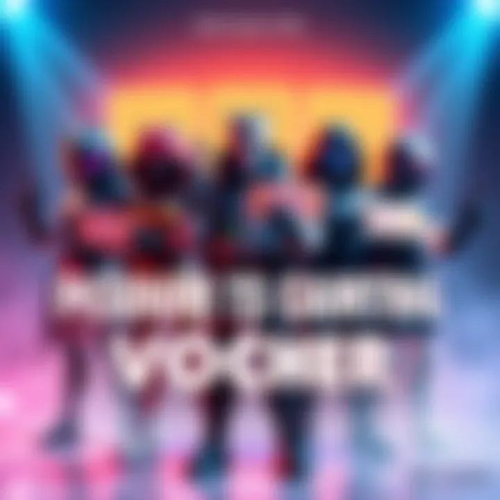 Gaming heroes holding vouchers A group of diverse gaming heroes standing proudly, holding glowing vouchers, ready to be redeemed for exciting rewards.