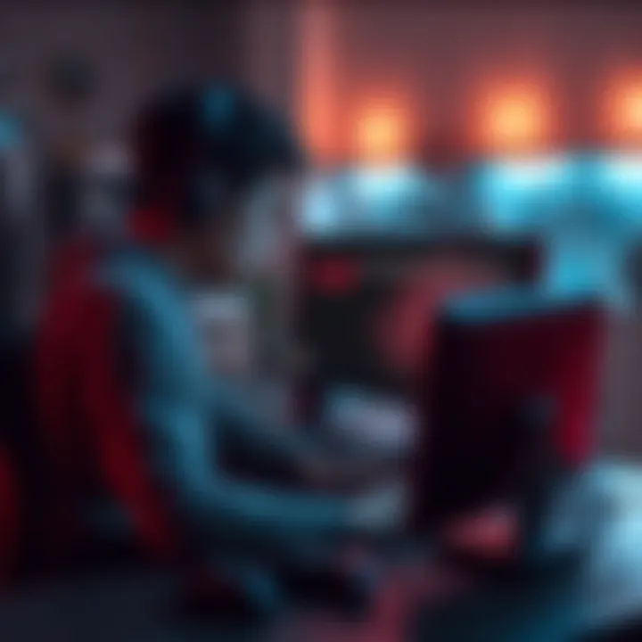 Gaming installation issue A frustrated gamer sitting at a computer with the Harry Potter Half Blood Prince game on the screen, showing an installation error message.