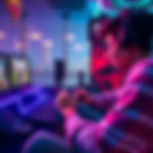 A person playing popular games on a Steam Deck, enjoying hours of fun with engaging gameplay.