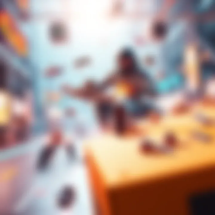 A dynamic representation of gaming physics featuring realistic character movements and interactive environments.