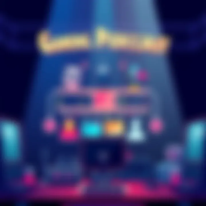 Gaming Podcast Structure Illustration showing a hierarchy of gaming podcasts with a focus on discussions and corporate involvement