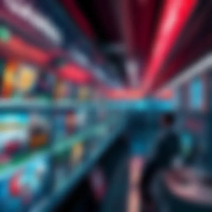 A crowded digital storefront filled with low-quality game thumbnails representing shovelware
