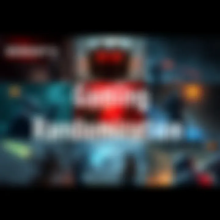 A collage of scenes from Remnant 2, Returnal, and Risk of Rain 2 showcasing unique gameplay and random elements.