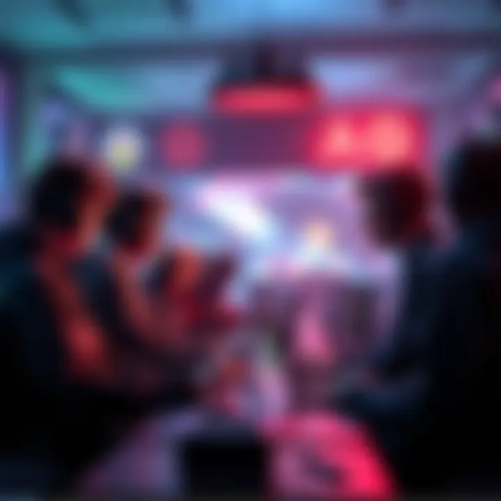 A group of gamers discussing strategies for ranking in competitive gaming, with a focus on Mag and MMR