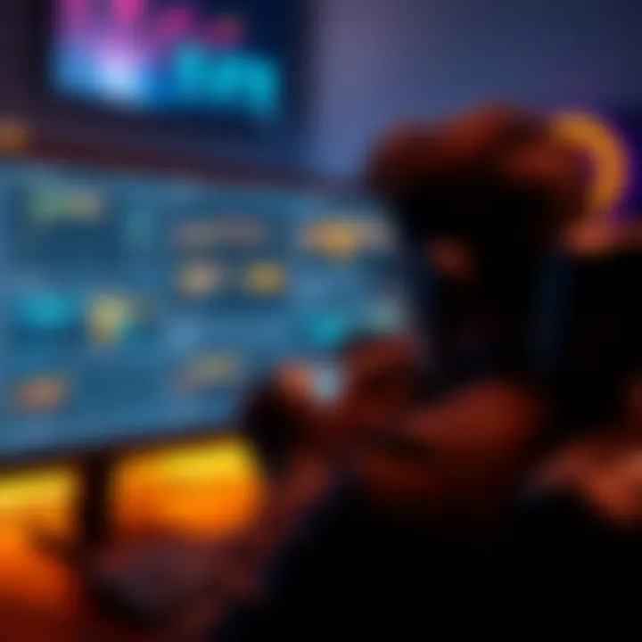 A player looking at a computer screen showing weapon schemas before and after a wipe in a game