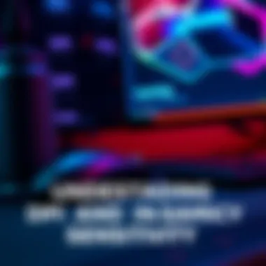 Gaming setup showing DPI and sensitivity settings A close-up of a gaming mouse next to a computer screen displaying DPI and sensitivity settings