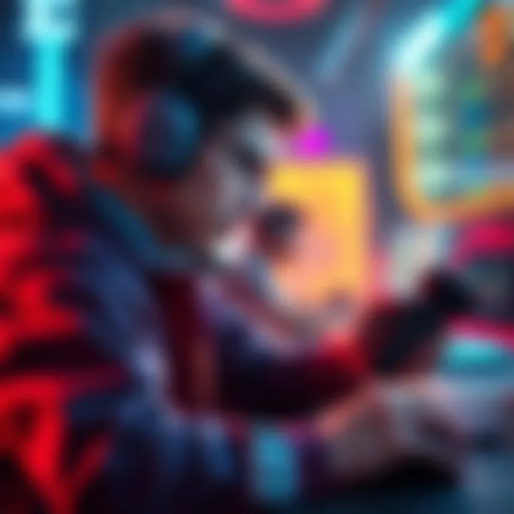 A gamer strategizing character slot optimization