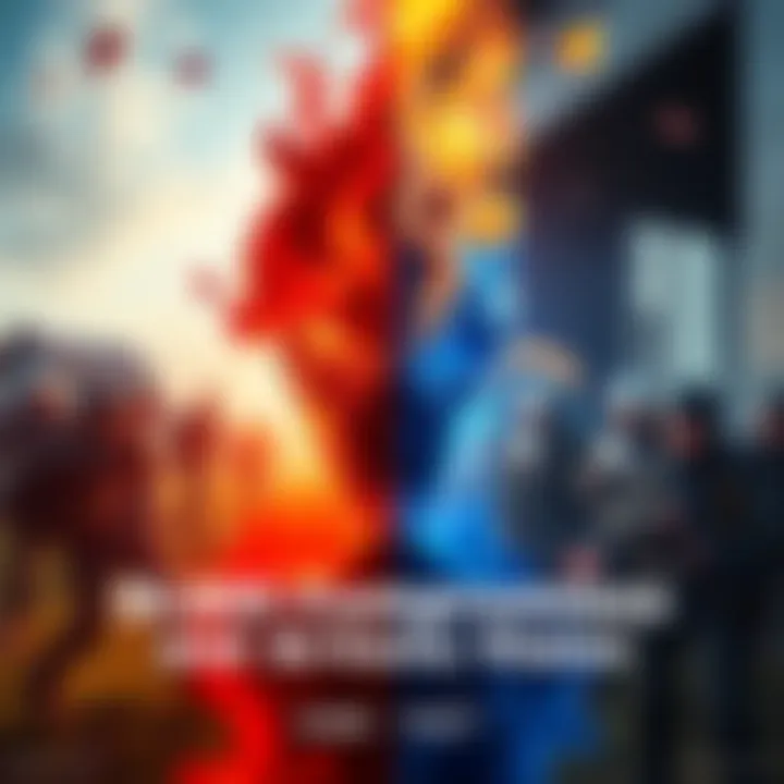 A visual representation showing a split image of vibrant game art versus dull graphics, illustrating the impact of DLSS5 on artistic vision.