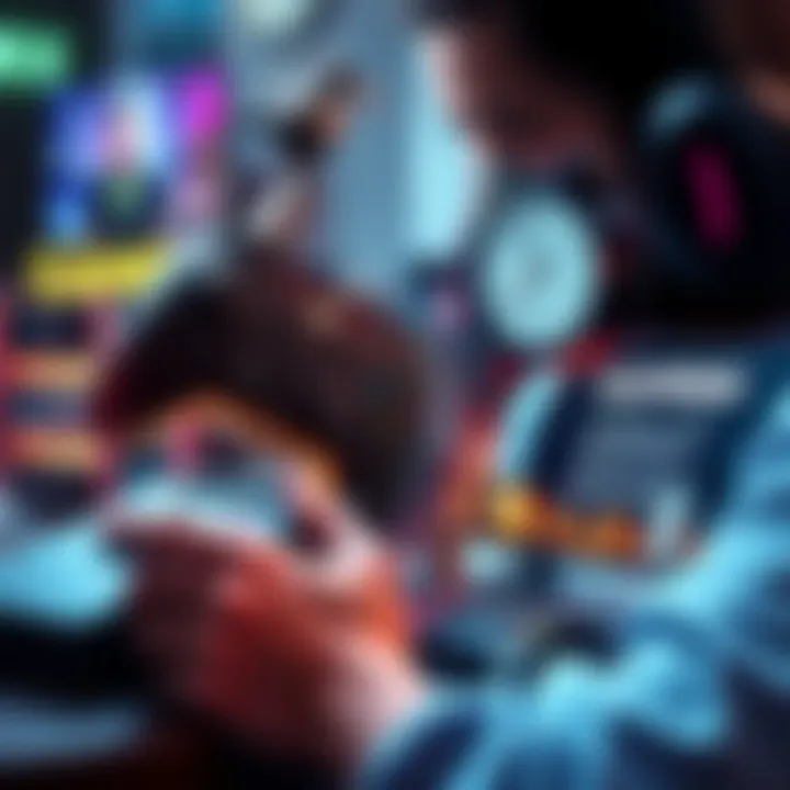A collage showing a gaming controller, a clock, and a player balancing gaming and daily life, reflecting the struggle to find time for games.