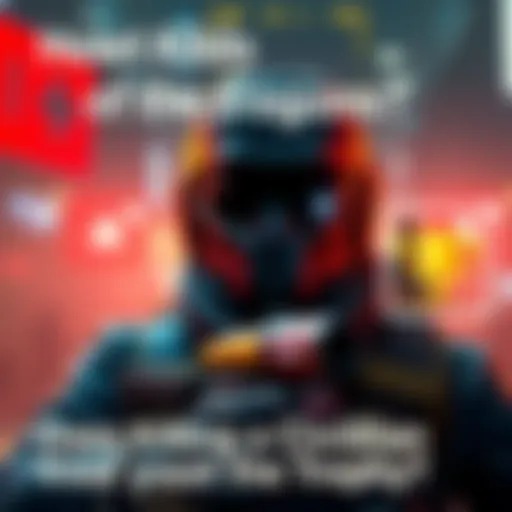 A screenshot showing a character faced with a choice to harm civilians in a video game, with a trophy icon in the corner.