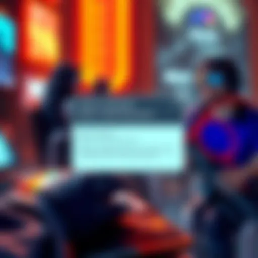 Gaming Voiceline Report Incident A player types a voiceline in a game, a pop-up message shows a report notification, highlighting concerns over the reporting system.